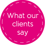 What our clients say